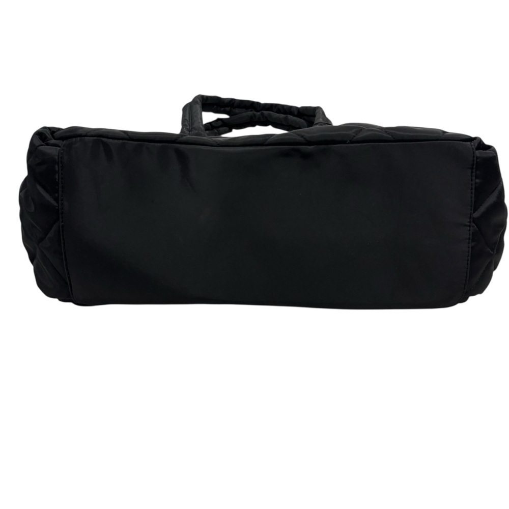 Sincerely Jules Large Black Puffy Quilted Nylon Travel Tote / Carry-On - Picture 2 of 11